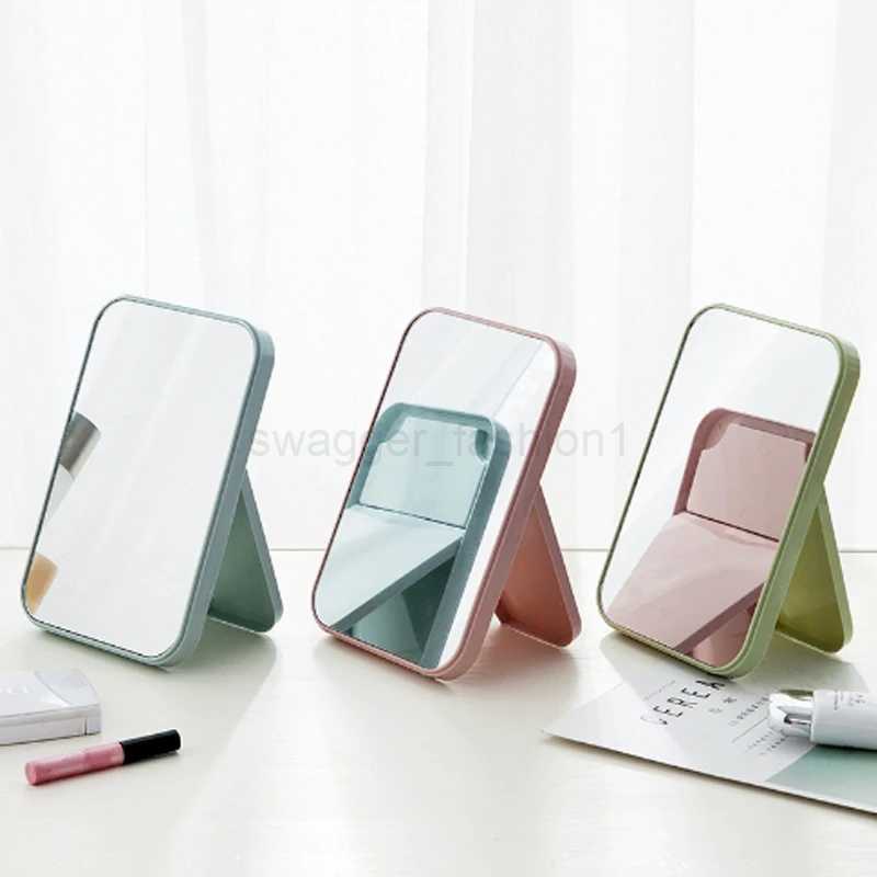 Makeup Mirror Desktop Portable Vanity Mirror High Definition Folding Makeup Mirror Portable Desktop Vanity Mirror SquareXJ240813