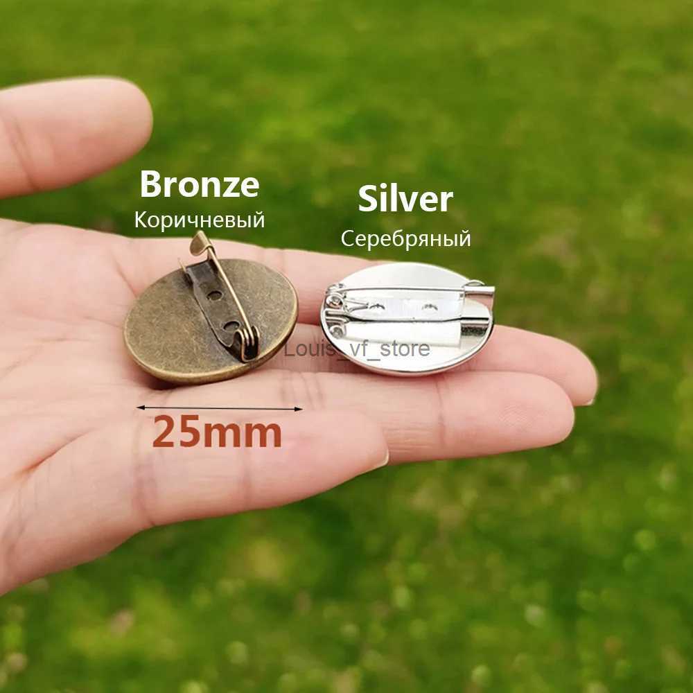 Pins Brooches In 2024 Trumps lapel pin and humorous printing of the American flag once again saved lives mens glass dome brooch womens bag accessories