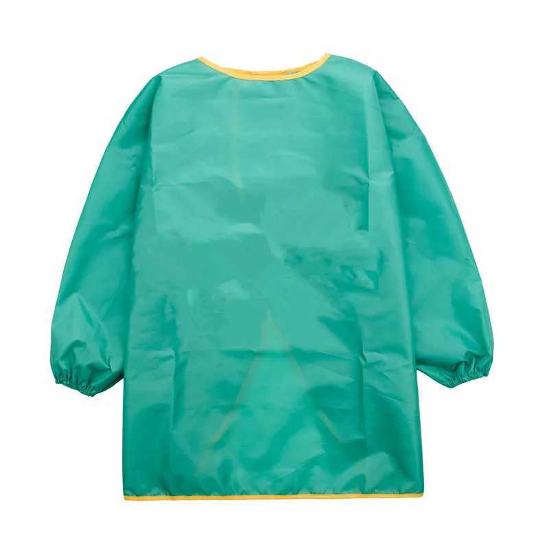 Bibs Burp Cloths Baby Boys Girls Feeding Bibs Long Sleeve Apron Waterproof for Kids School Painting Drawing Children DIY Art Scraft SmockL4812