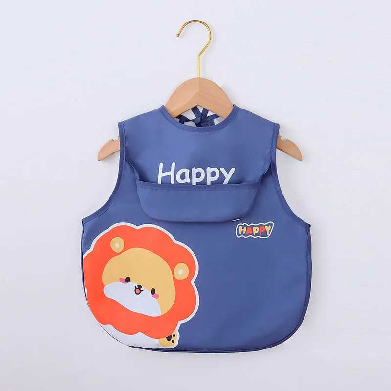Bibs Burp Cloths Baby Apron Bibs Toddler Short And Long Sleeve Scarf Waterproof Art Smock Feeding Bib Infant Boys Girls Kids Burp Cloth BandanaL4812