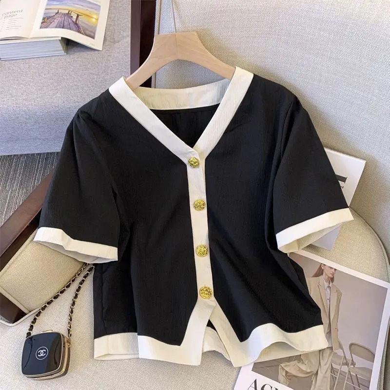 Large Size Summer Short Sleeved Fashionable Slimming and Flesh Covering Casual Wide Leg Pants Two-piece Set for Women 240813