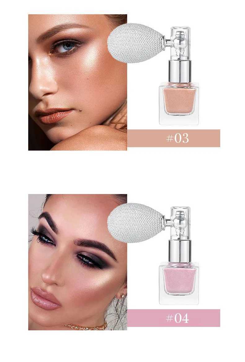 DIMSHOW multi-color bright flash spray high gloss silk powder body spray high gloss powder W240812