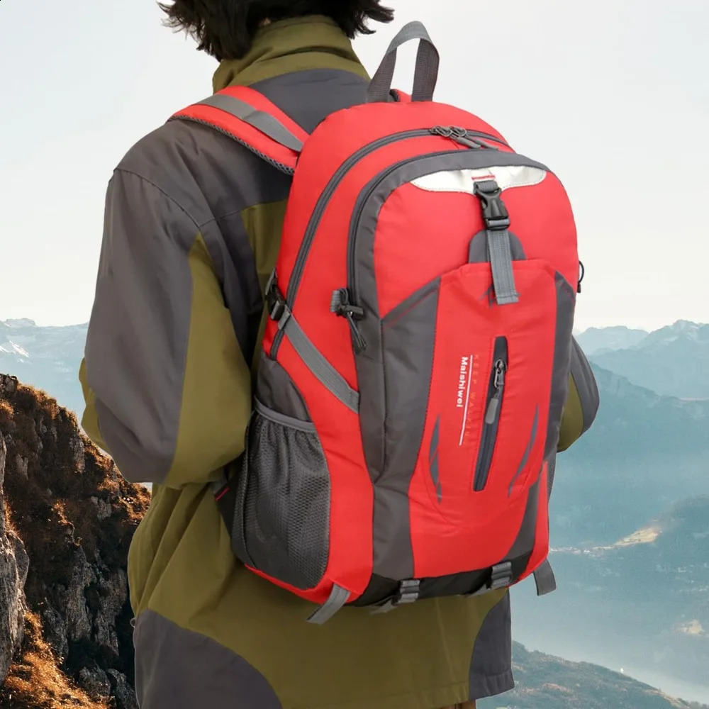 Waterproof hiking bag suitable for both men and women lightweight daily backpack portable camping 240813