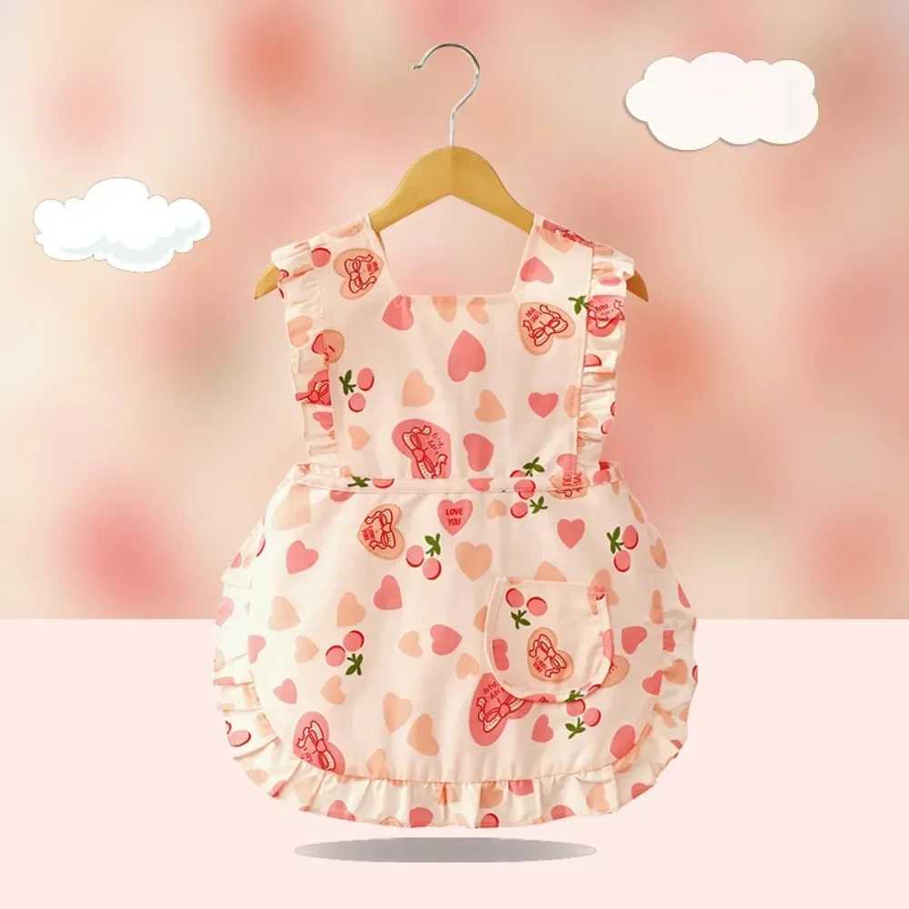 Bibs Burp Cloths Baby Sleeveless Cotton Bibs Waterproof Saliva Apron Cartoon Eating Rice Feeding Burp Cover Toddler Infant Clothing AccessoriesL4812