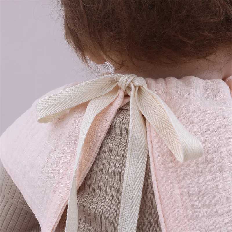 Bibs Burp Cloths New Design Baby Bibs Cotton Accessories Fashionable Feeding Solid Color Burp Cloth Newborn Drool Bibs Apron Cotton Bandana BibsL4812