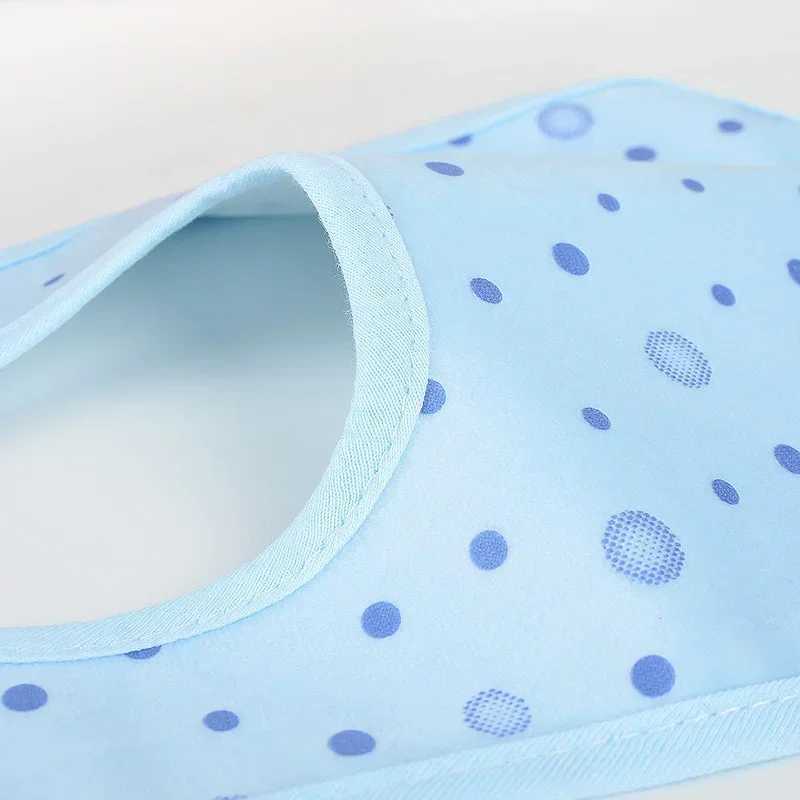 Bibs Burp Cloths Adjustable Waterproof Baby Bibs for Lunch Feeding Saliva TowelInfant Burp Cloths Feeding Waterproof Spit Towel BibL4812