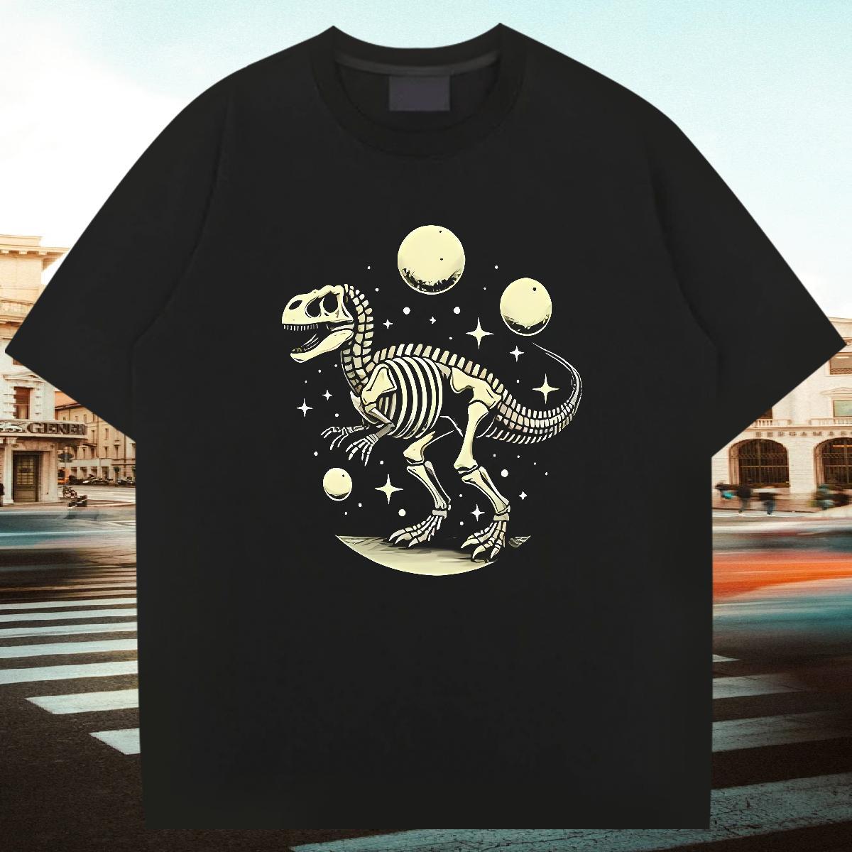 Popular Couples T Shirts Casual Daily Wear 100% Cotton 230g Floral Print Short Sleeve Soft halloween T Shirts Men Classic Casual Tees