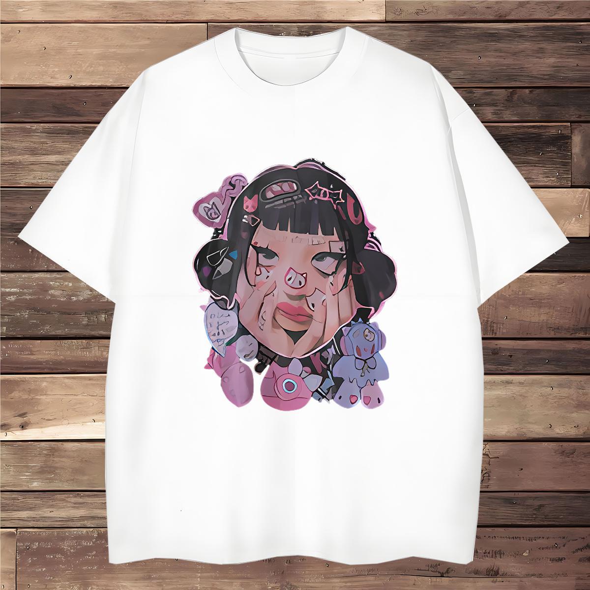 Men T Shirts 230g Pure Cotton women High Street Hip Hop Breathable Short Sleeve Oversized 4XL Mens Tshirts Fashion New Classic Tops Tees