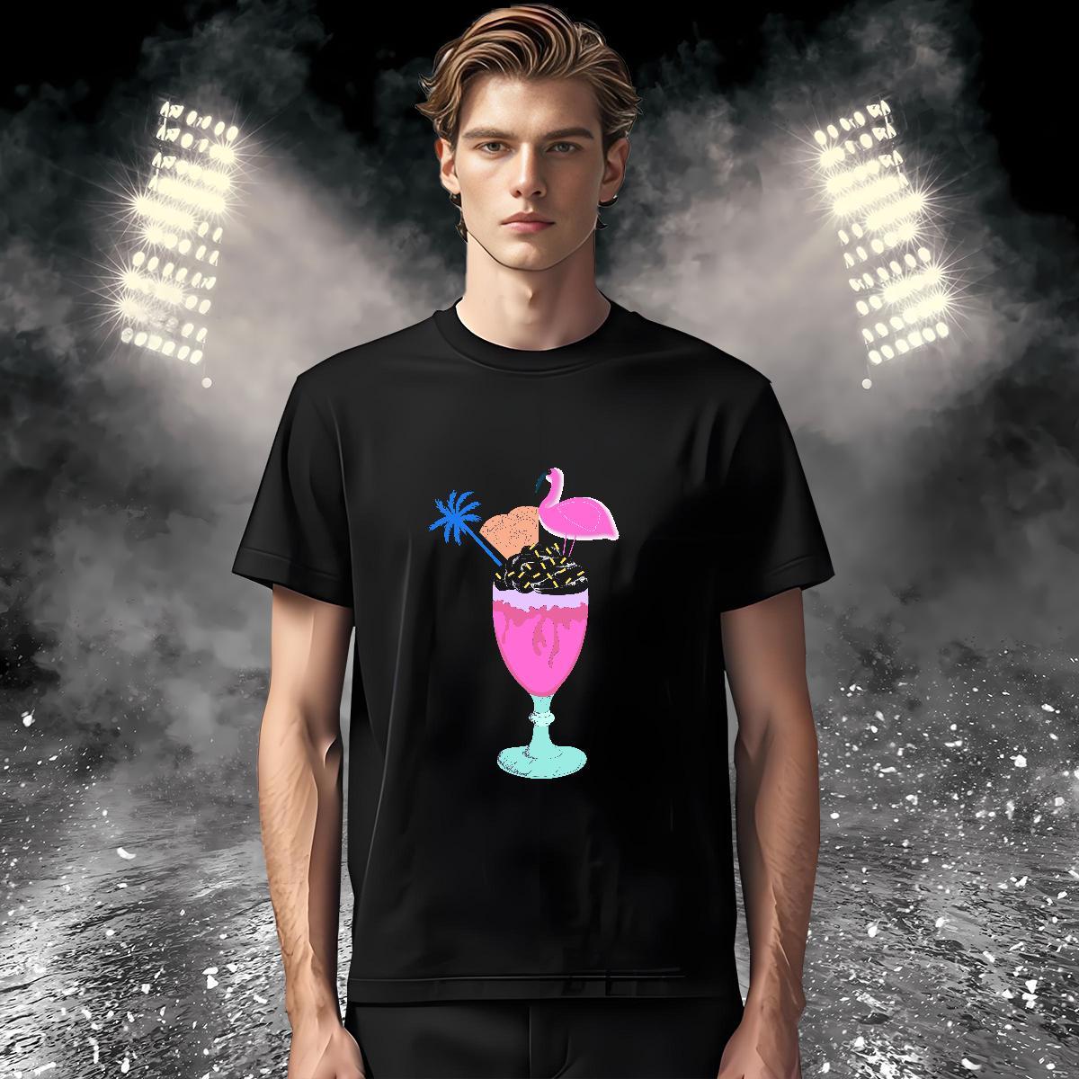 T-Shirts 100% Cotton 230g handpainted Outdoor Crew Neck Custom Printed Tshirts Fashion New Unisex Tees Shirts