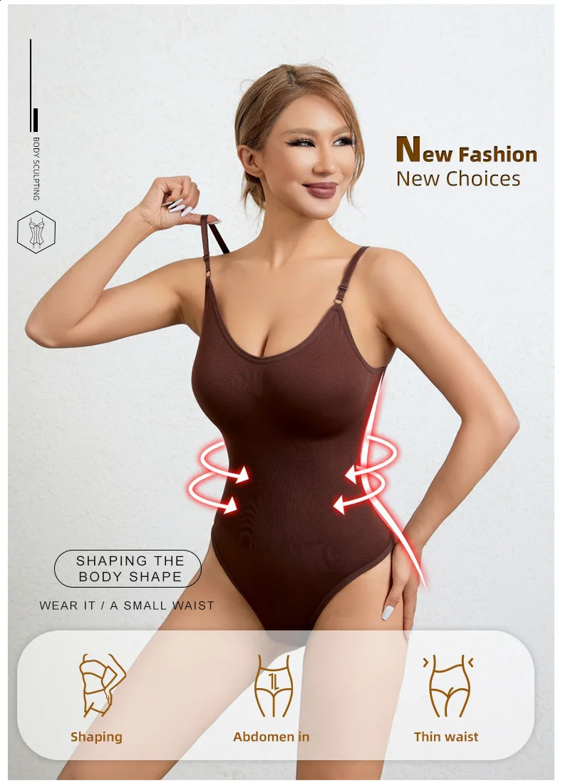 Seamless shapewear for women abdominal control full shapeshifter Fajas Colombia waist trainer womens thong weight loss underwear 240812