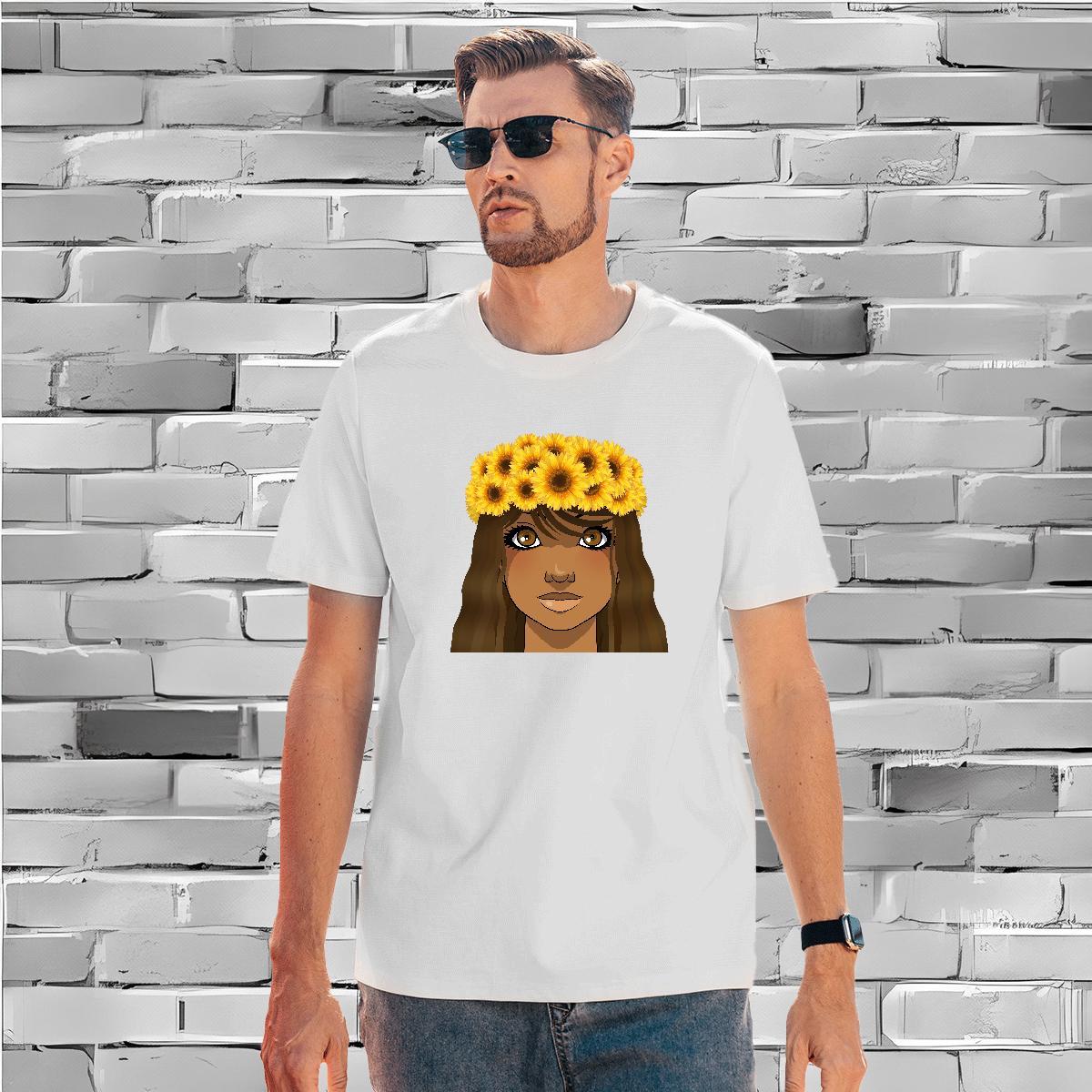 T shirt 230g Pure Cotton portrait Home Outdoor Breathable Crew Neck Custom Print Plus Size Men Tees Fashion Designer Popular Clothings