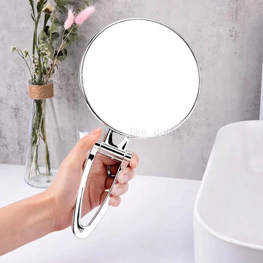 Magnifying Makeup Mirror Handheld Makeup Vanity Mirror Pocket Folding Hand Mirror Double sided Compact Mirror Makeup Tool W240813