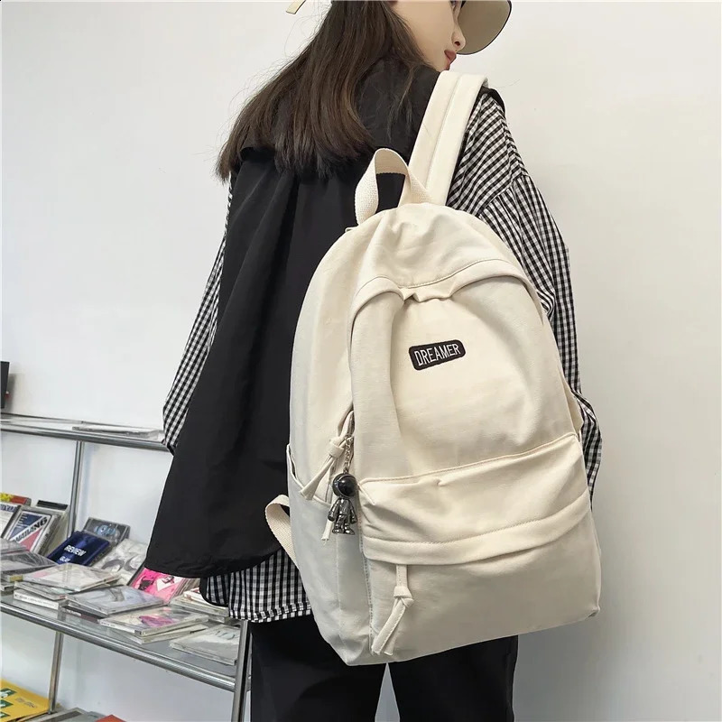 Fashion Big Backpack Lovers Travel Womens Laptop Mochila Teenage Boys School Bag College Mens Rucksack 240813