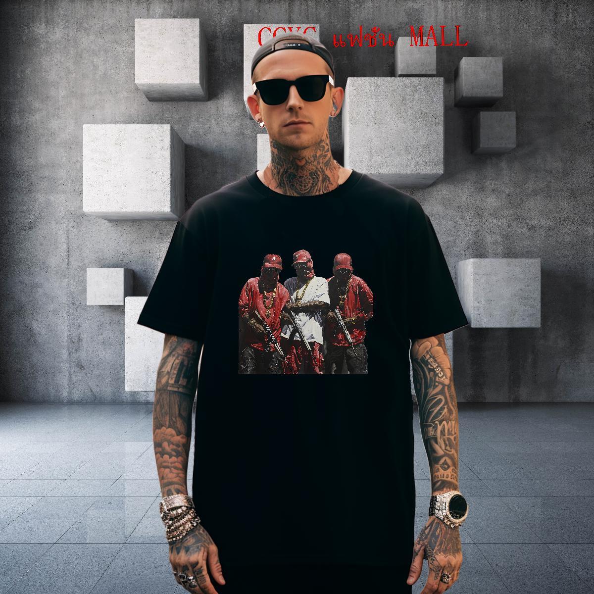 High Quality character T shirt Street Wear Couples T Shirts 230g 100% Cotton 2024 New O-Neck Short Sleeve Skull Tshirts