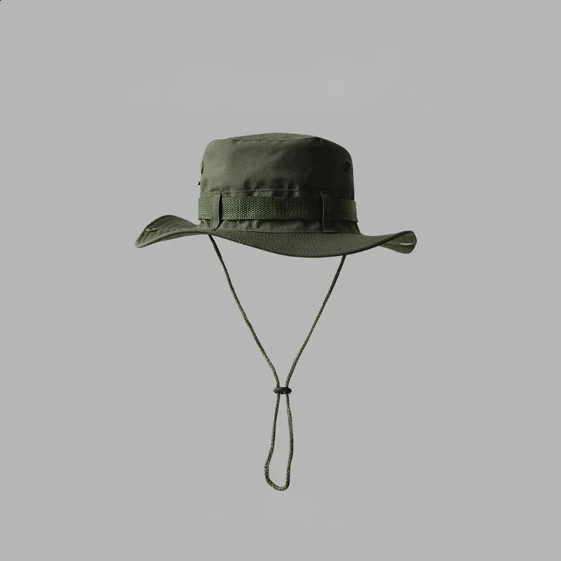 Customized Printing Four Seasons UV resistant Hiking Hat Outdoor Fishermans Western Cowboy Wind Sunshade Camping Mens 240812