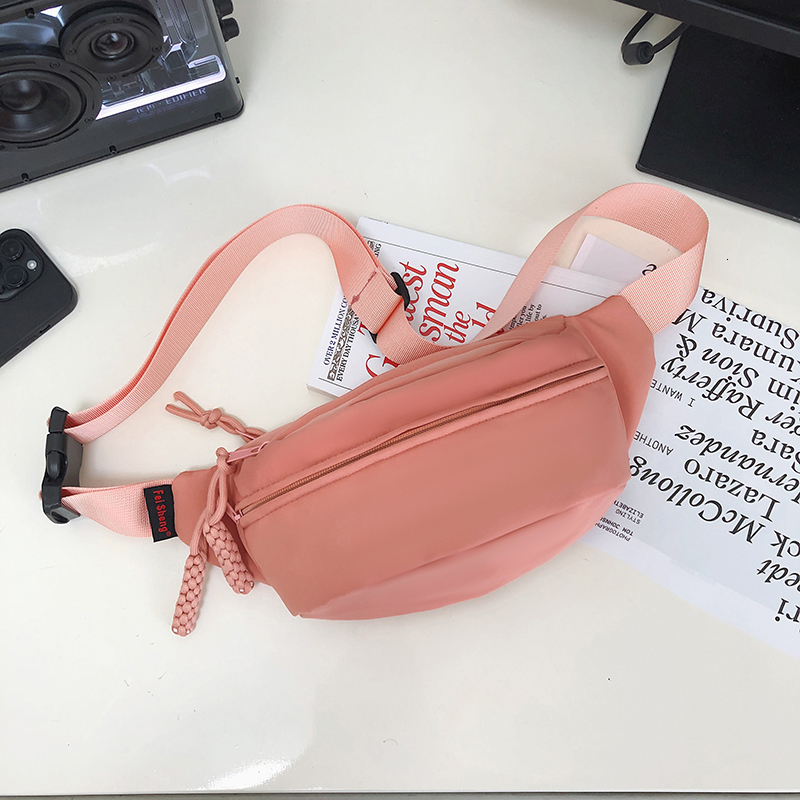 Chest Shoulder Women Sling Crossbody Messenger Half Moon Waist Pack Bag Unisex