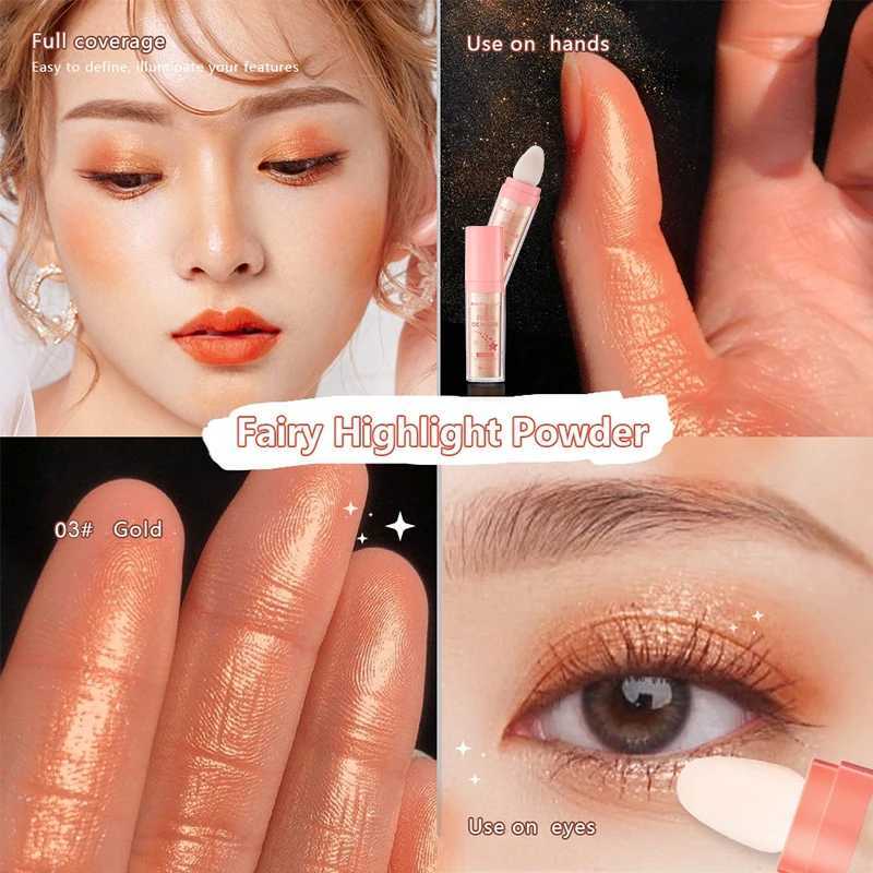 Ultra low price! Highlight Patting Shining powder with full body contour and neckline suitable for face and eyes W240812