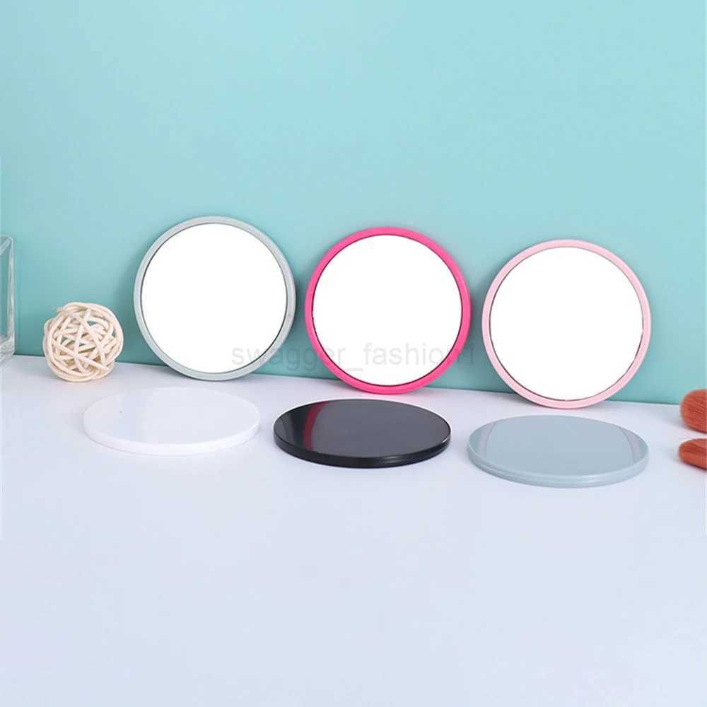Multiple Colors Small Round Mirror Anti-slip Anti-sweat Portable Make-up Mirror Mini High-definition Bag Pocket Cosmetic ToolsXJ240813