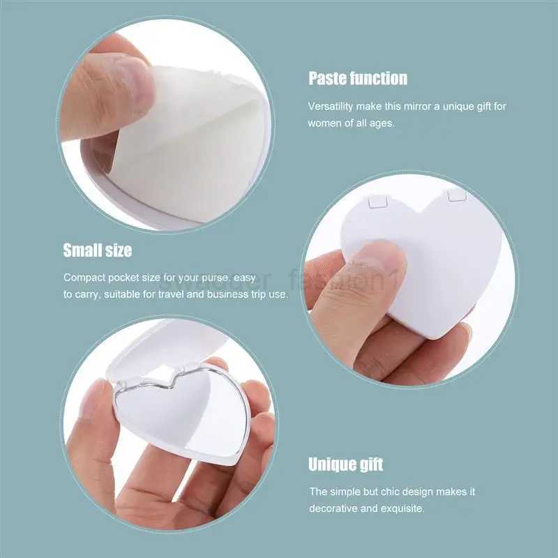 20pcs Pocket Makeup Mirrors Portable Travel Compact Folding Mirror Women Desk Table Foldable Handheld Purse Vanity MirrorsXJ240813