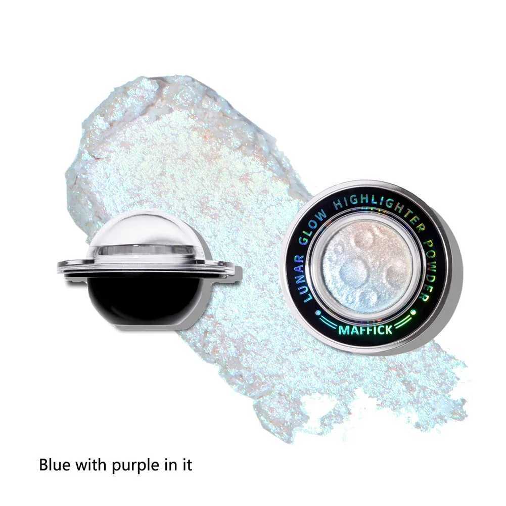 Star Chameleon Highlander Powder Planet Shadow Bronze Facial 3D Contour Bright Glitter Body Flash Illuminator Makeup W240812