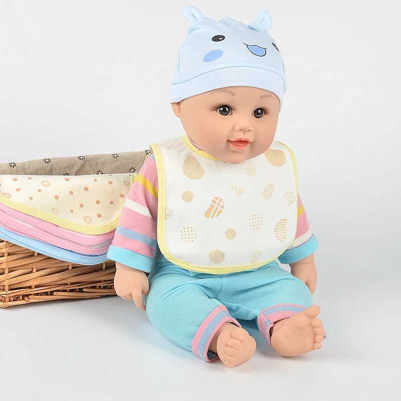 Bibs Burp Cloths Adjustable Waterproof Baby Bibs for Lunch Feeding Saliva TowelInfant Burp Cloths Feeding Waterproof Spit Towel BibL4812