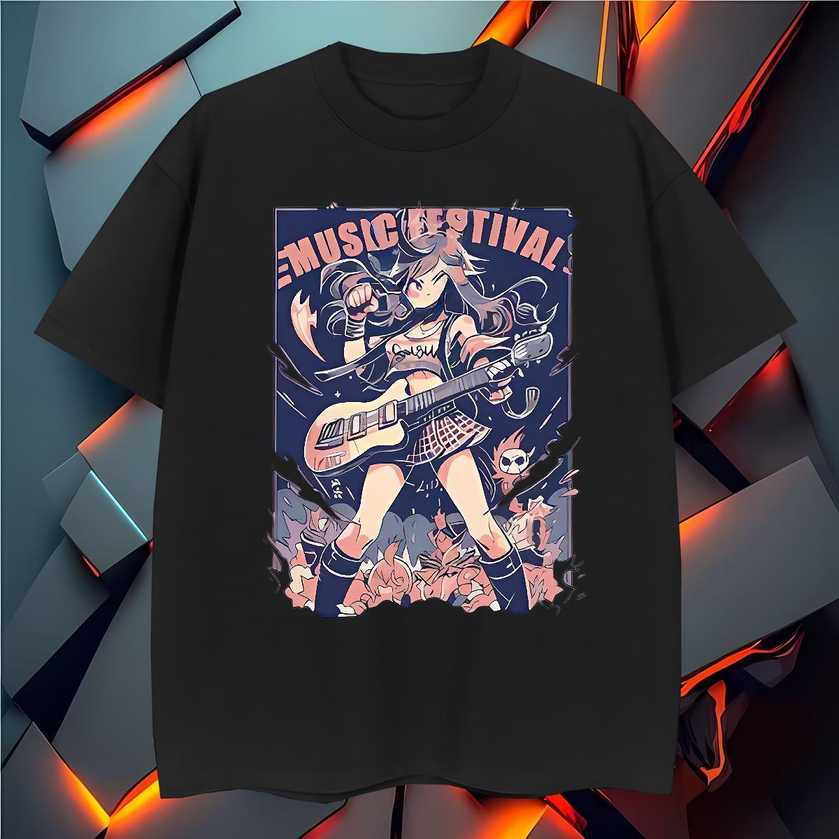 Men T Shirts 230g Pure Cotton america Anime Printing Street Crew Neck Plus Size Cartoon Men Tops Tees Fashion TOP Quality Tee Shirt
