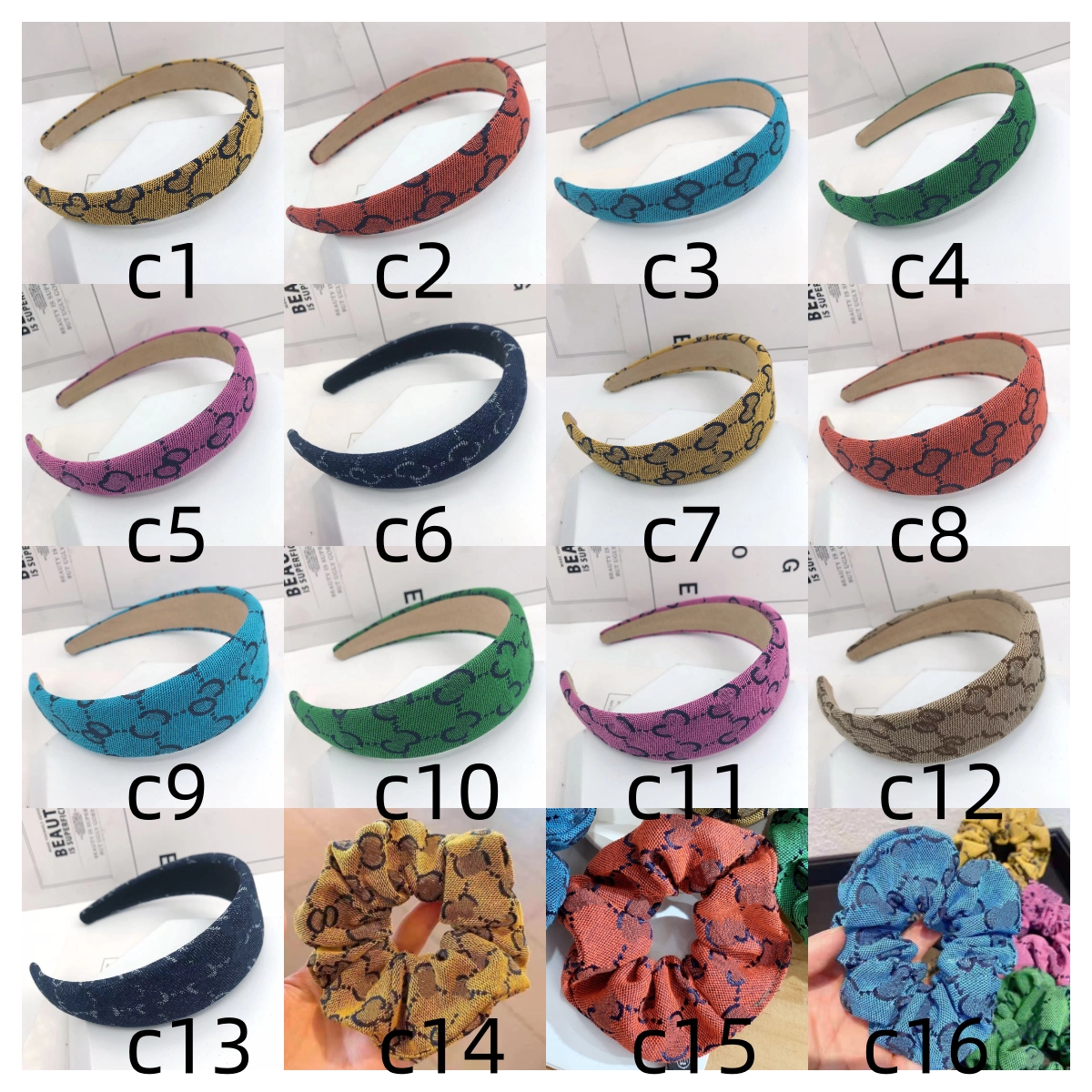 Designer Letter Headbands Hair bands For Women Girl Brand Elastic Headband Fitness Headband Head Wrap New fall winter alphabet denim sponge headband