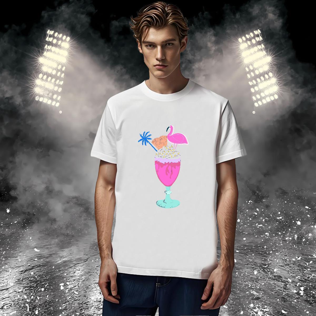 T-Shirts 100% Cotton 230g handpainted Outdoor Crew Neck Custom Printed Tshirts Fashion New Unisex Tees Shirts