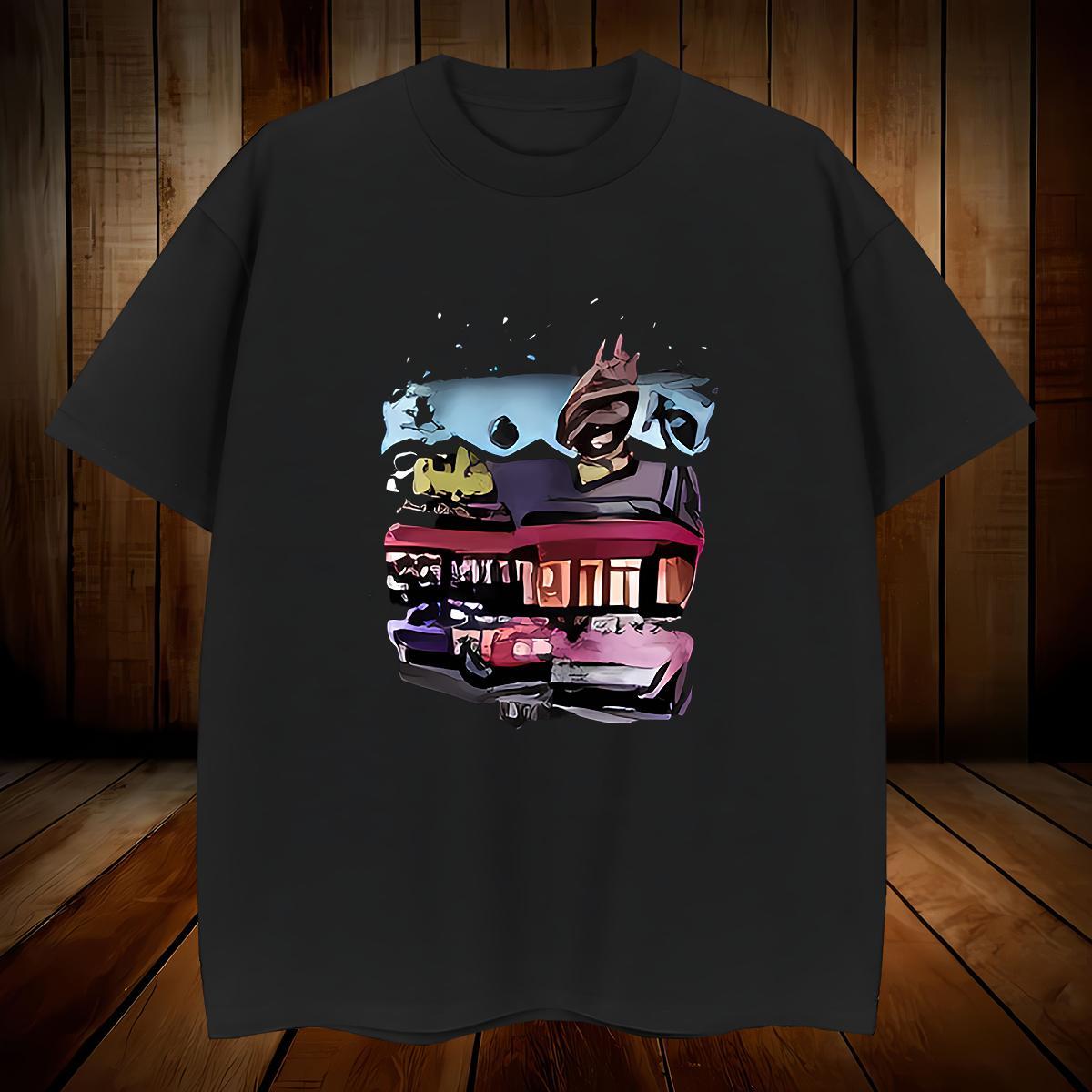 Unisex car T shirt Daily Wear Tshirt for Man Woman 100% Cotton 230g Fashion Casual Breathable Crew Neck Anime Tee Shirt