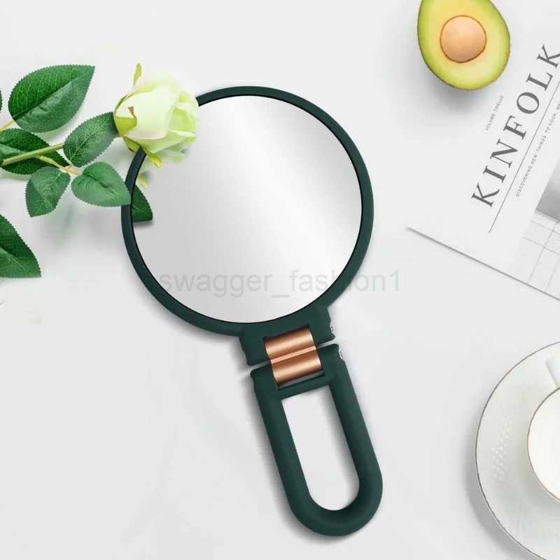 2/5/10/15X Magnifying Makeup Mirror Double Sided Makeup Vanity Mirror Handheld Mirrors Hand Mirror Compact Mirror Cosmetic ToolsXJ240813