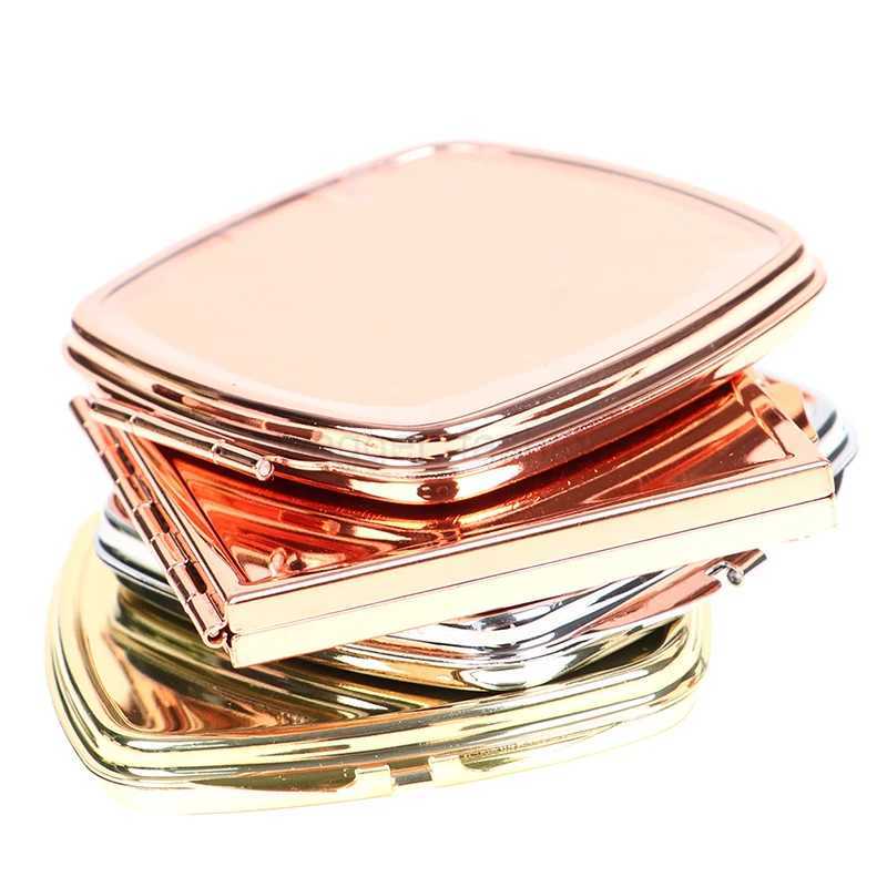 Compact Makeup Mirror Cosmetic Magnifying Round Pocket Make Up MirrorXJ240813