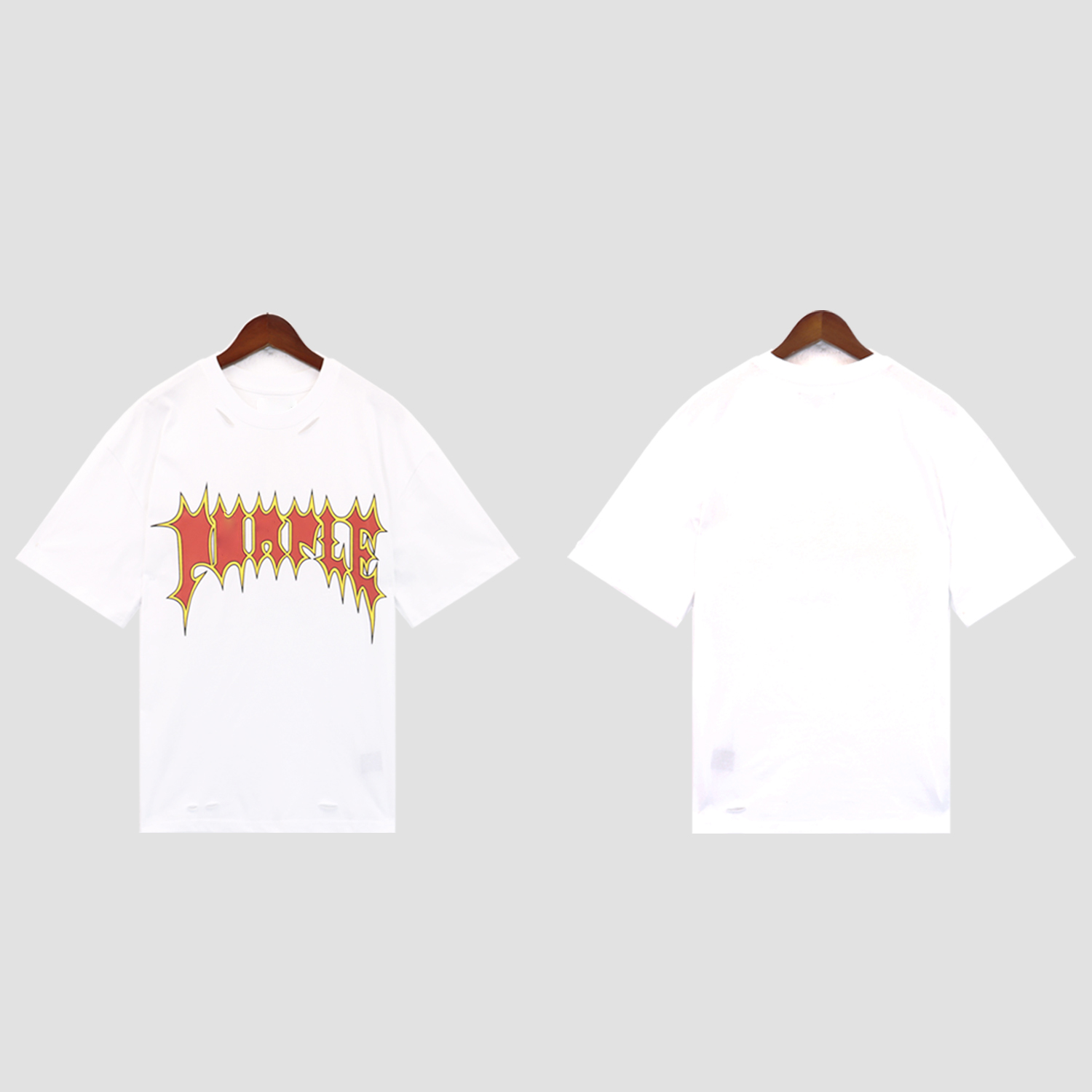 Designer Shirt Men's T-shirt High Street Loose Style 2024 Trendy Men's and Women's High Quality Cotton Short Sleeves US Sizes s-xl