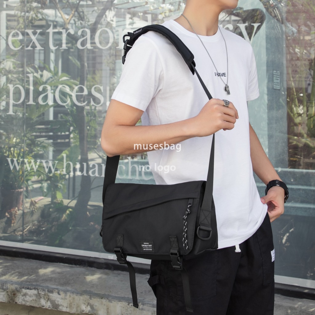 Fashion body bag ins crossbody bag crossbody messenger bag men's bag men's shoulder bag dead fly cargo backpack boys