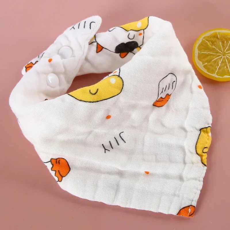 Bibs Burp Cloths Baby Infant Muslin Cotton Bib Baby Bandana Bibs Triangle Scarf Feeding Saliva Towel Feeding Drool Bibs Burp Cloth AccessoriesL4812