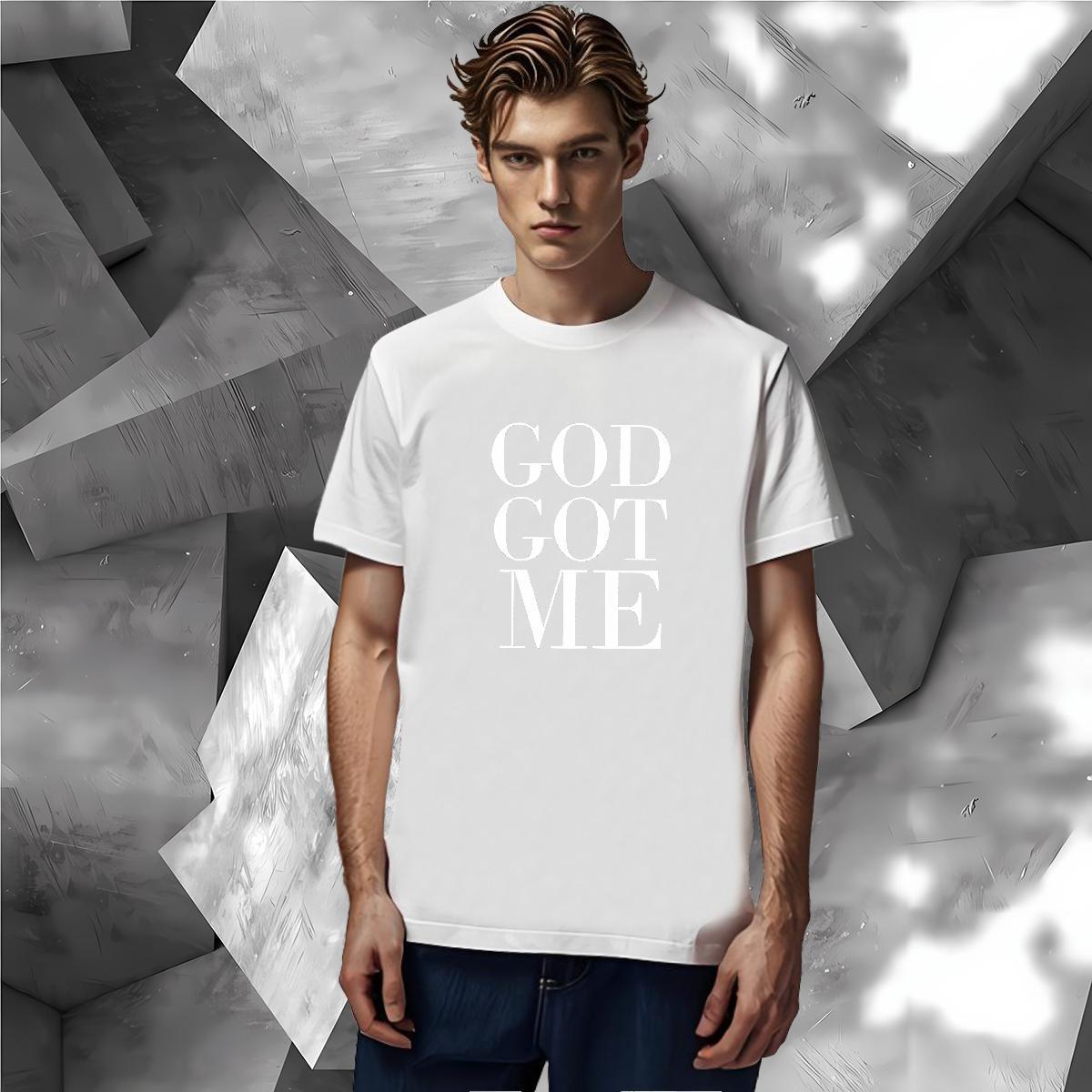 Loose Fit letter T Shirt For Man Sports Casual Men Clothes T-Shirt 230g 100% Cotton Classic Breathable Crew Neck Cartoon Printing L-4XL Tops