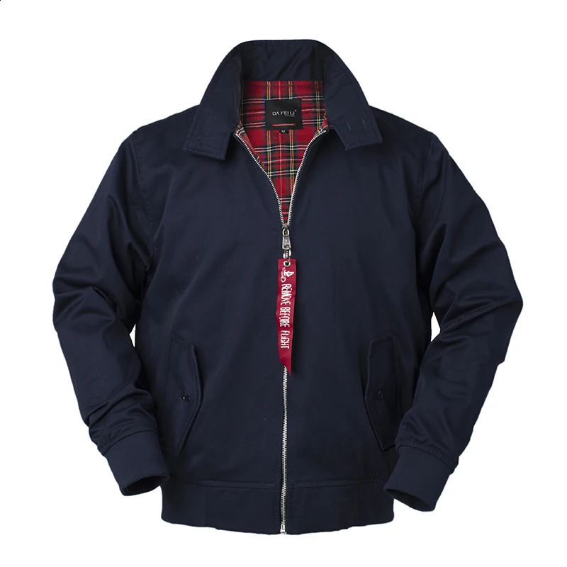 Chamarras Para Hombre European Solid Classic Retro Vintage Bomber Jacket Men Windbreaker Streetwear Trendy Coats 240824