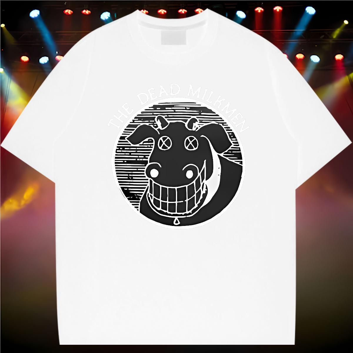 Comfortable cow Men T Shirts Summer Casual Couples T Shirts 100% Cotton 230g DIY Round Neck Short Sleeve Anime Tees