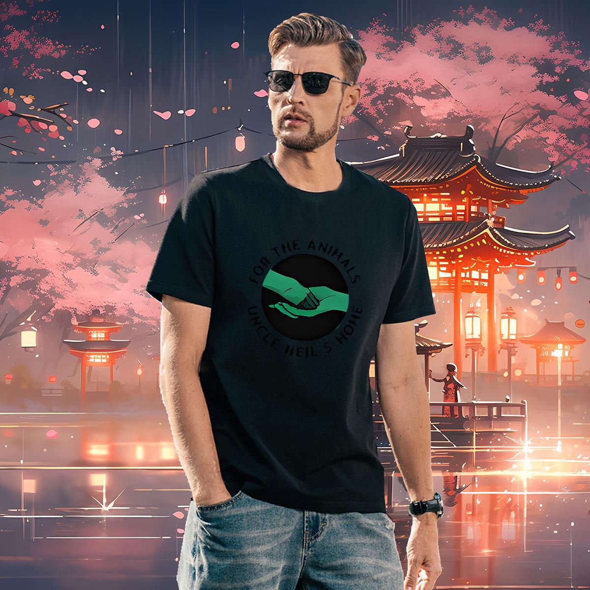 T shirt 100% Cotton 230g hands Daily Wear Crew Neck Customized Tshirt for Man Woman DIY Customized Free Shipping Tshirts