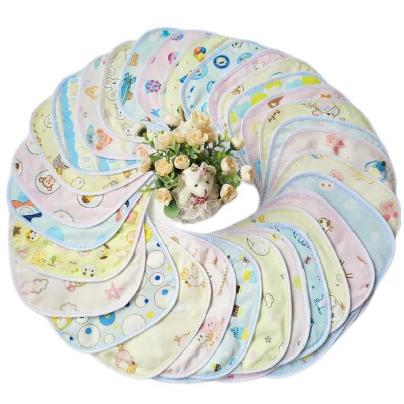 Bibs Burp Cloths 15pcs/Lot Toddler Baby Boys Girls Waterproof Feeding Clothes Newborn Clothing Accessories BibsL4812