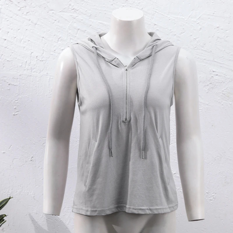 100% Cotton WomenS Sweatshirt Casual Zip Up Hoodie Streetwear Pullover WomenS Clothing 240812