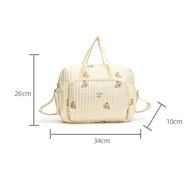 Women Crossbody bag Shoulder Bag Handbag Mummy Embroidery Quilted Stroller Diaper Storage Large Handbags