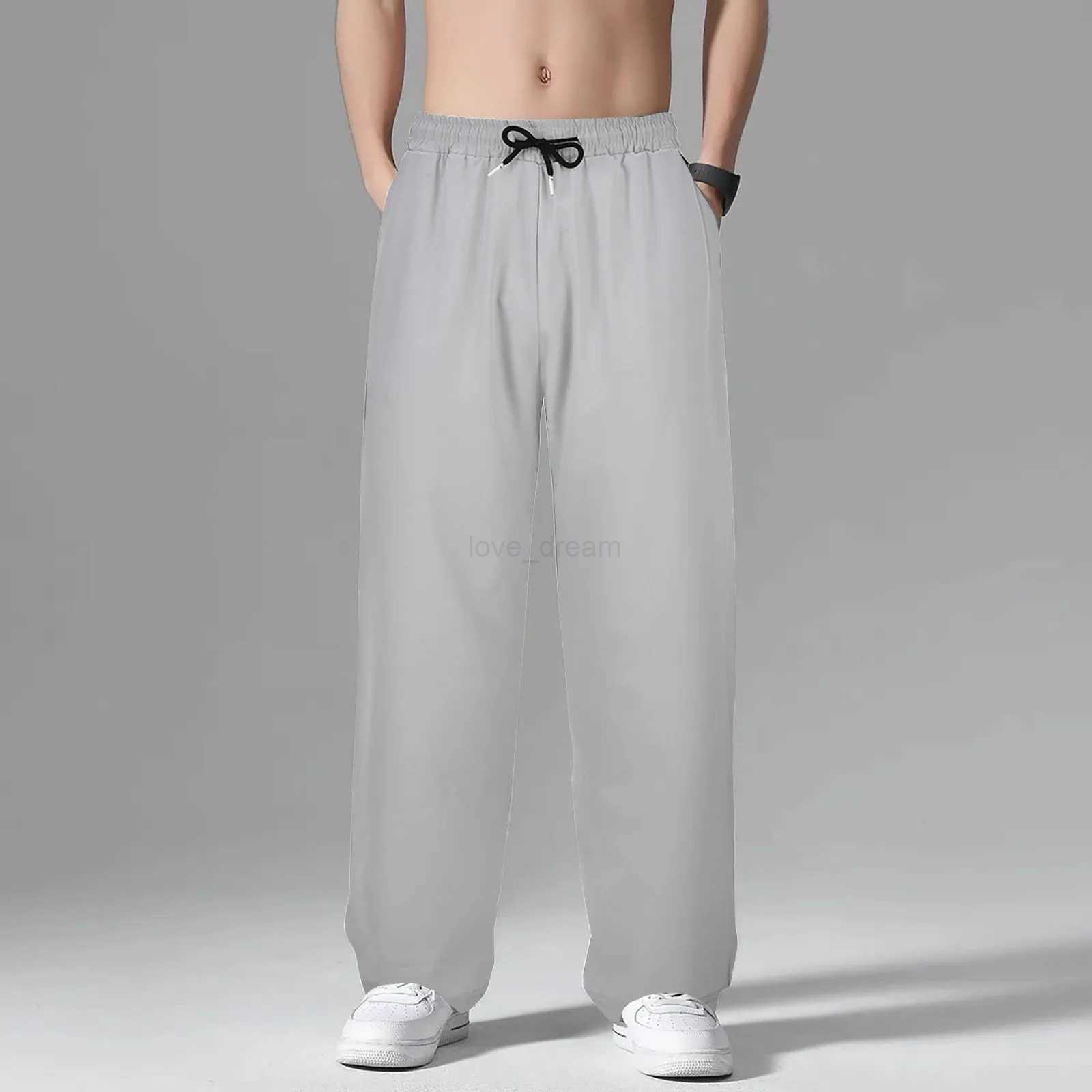 Man Pants TracksuitLuxury Sweatpants Sportswear Gym Workwear Summer Joggers Baggy Y2k Straight Big-Size Trousers PantalonesXJ240813