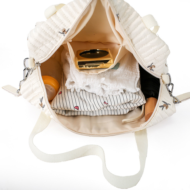 New Women's Tote Diaper Commuting Shoulder Leisure Simple Mommy Go Out Bag Large Capacity Handbag