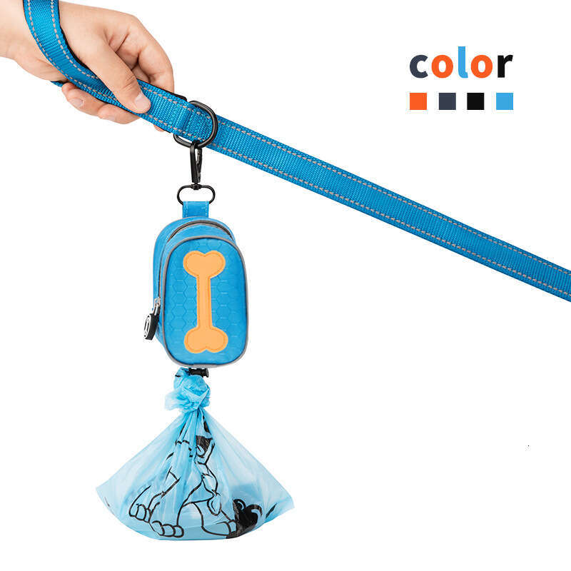 Pet Waste Dispenser - Dog Poop Bag Holder with Toilet Storage for Garbage Bags