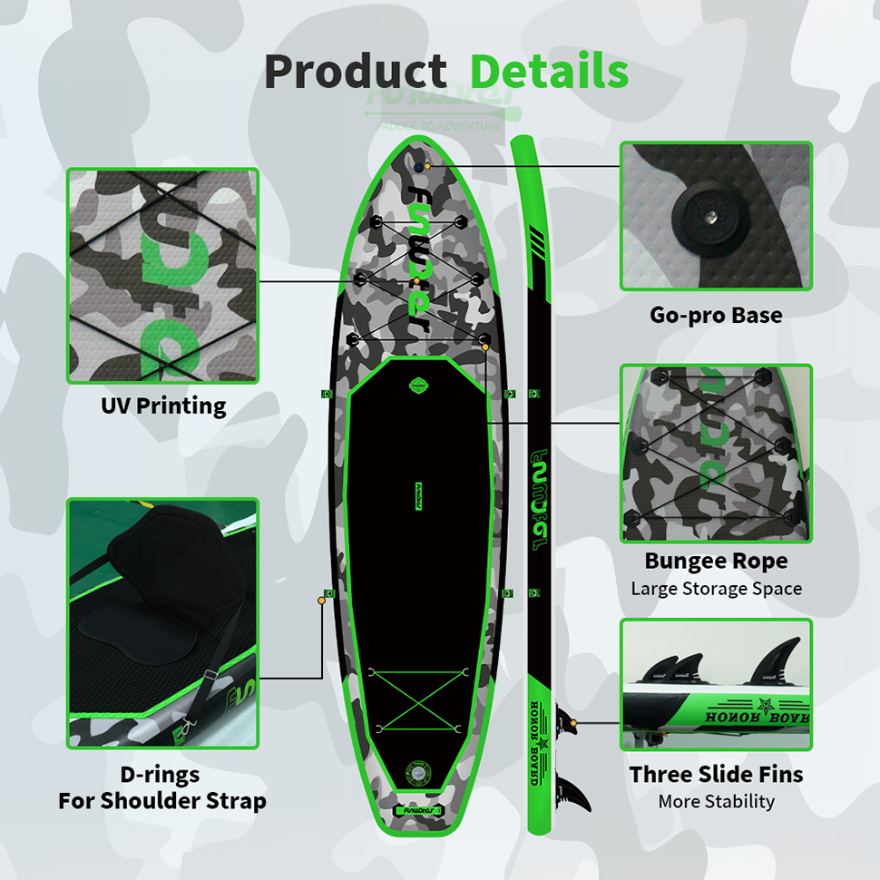 Funwater paddle board surfboard stand up paddleboard inflatable Tabla Surf Wholesale EU warehouses Padel surfboard surfing Sporting sup