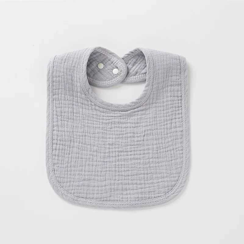 Bibs Burp Cloths Baby Bibs Spring Summer Thin Bib 4-layer Muslin Children Cotton Infant Boys Girls Saliva Towel Newborn Burp Cloths AccessoriesL4812