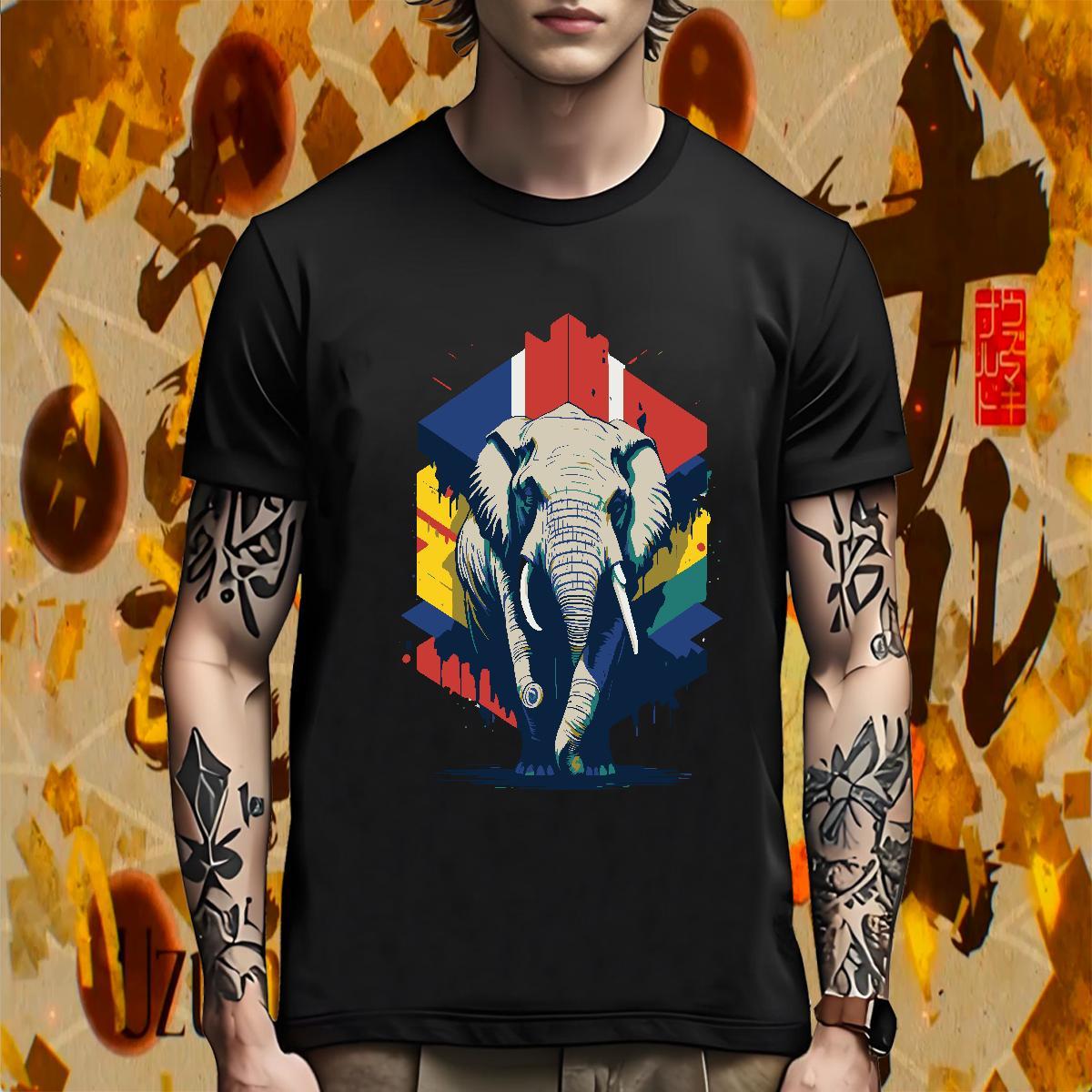 Popular T-Shirts Breathable Short Sleeve Street Wear Custom Print Plus Size 230g Cotton Men Tops Tees Factory Direct Tshirts