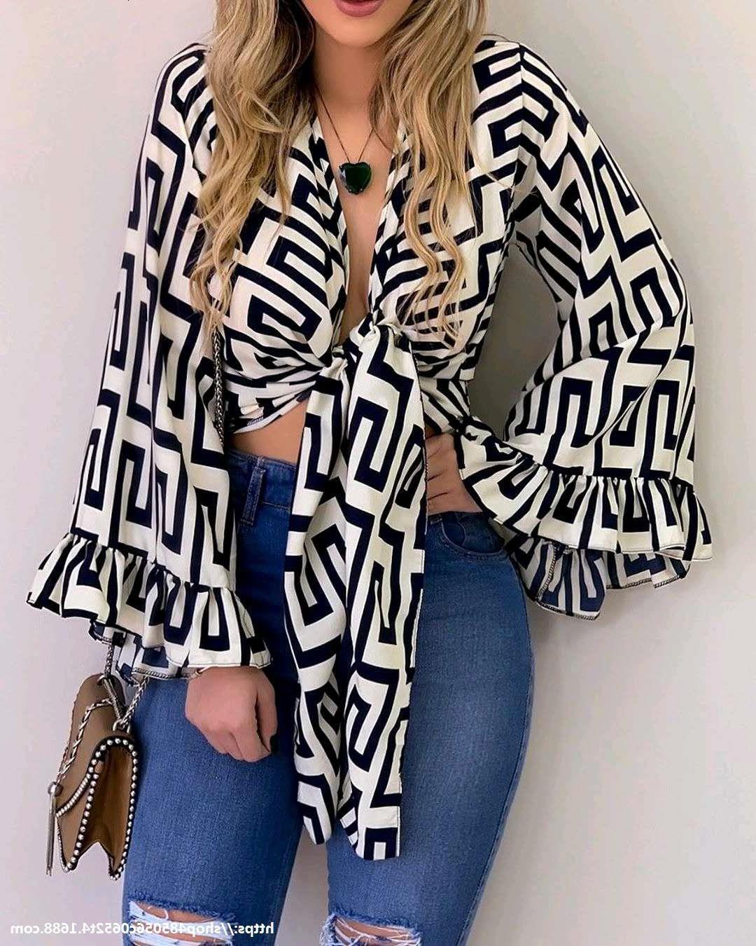 New Summer Designer long sleeved shirt women's shirt women's shirt top