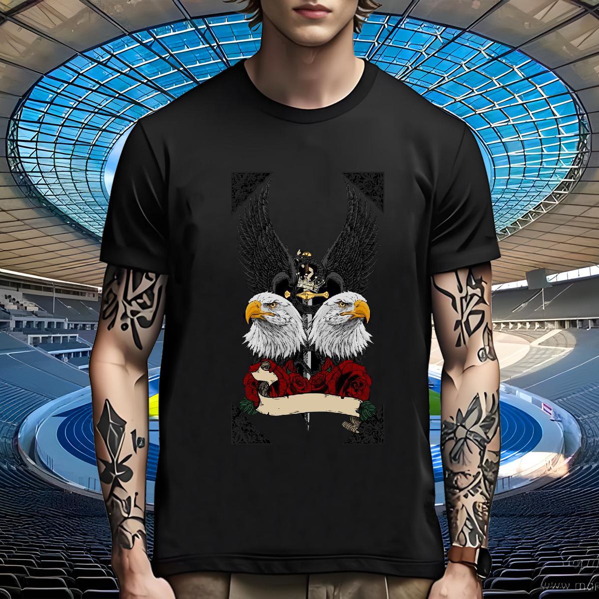 Classic Man T Shirts cool Short Sleeve Soft Casual Plus Size Custom 100% Cotton 230g Couples T Shirts Fashion Casual Top Tees