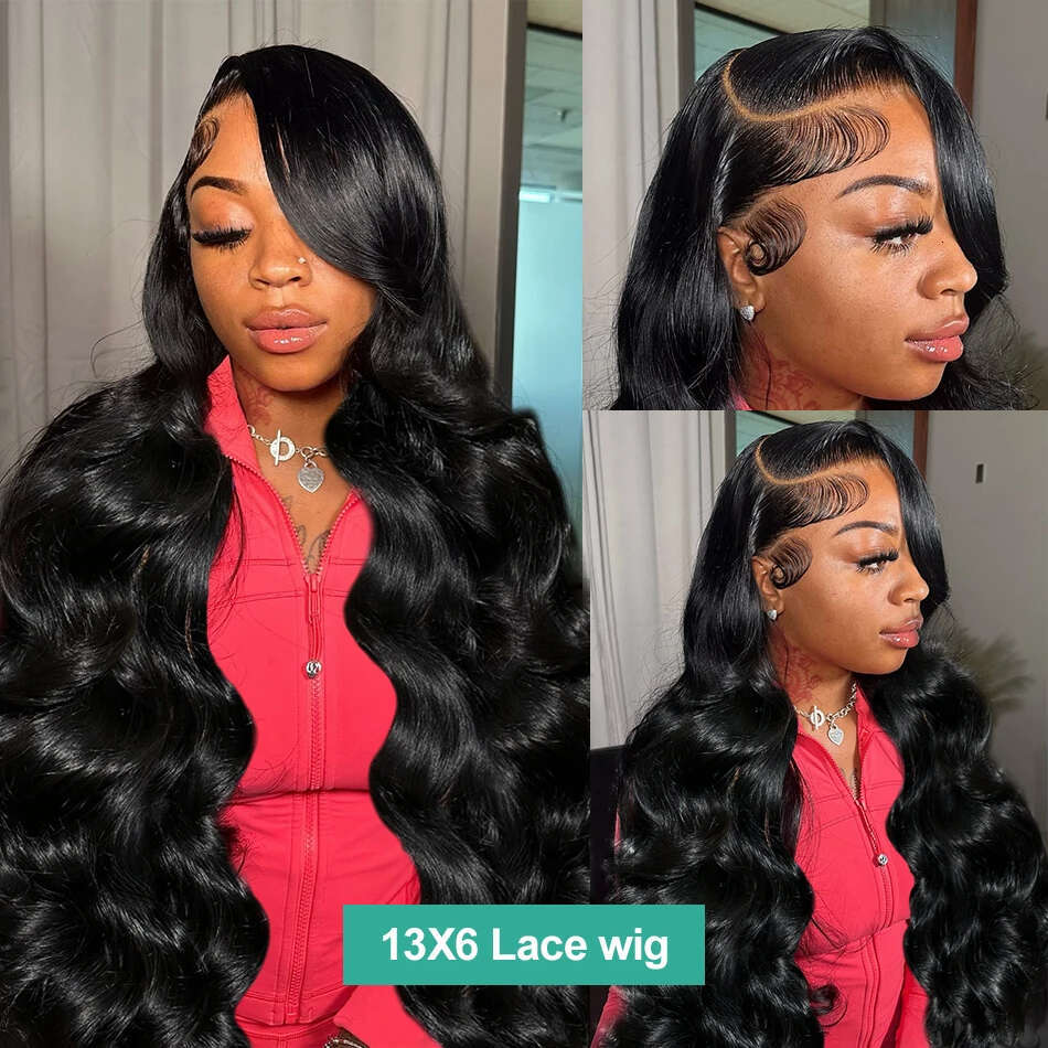220% 13X6 HD Body Wave Front Remy Brazilian Frontal Wig Ready To Wear 4X4 13X4 Lace Closure High Density Wigs For Women